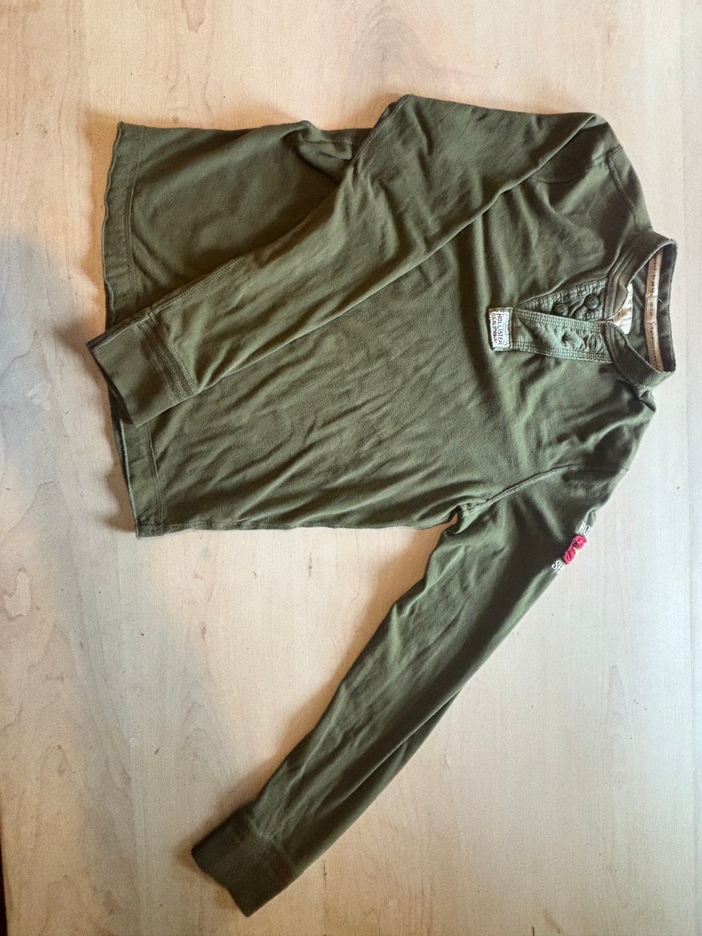 Vintage Hollister Surfline Olive Green Utility Jacket Y2K